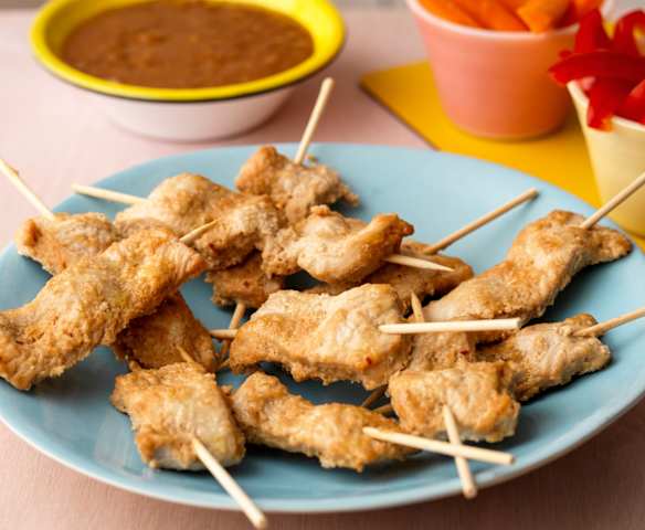Satay Turkey Skewers Satay Turkey Skewers