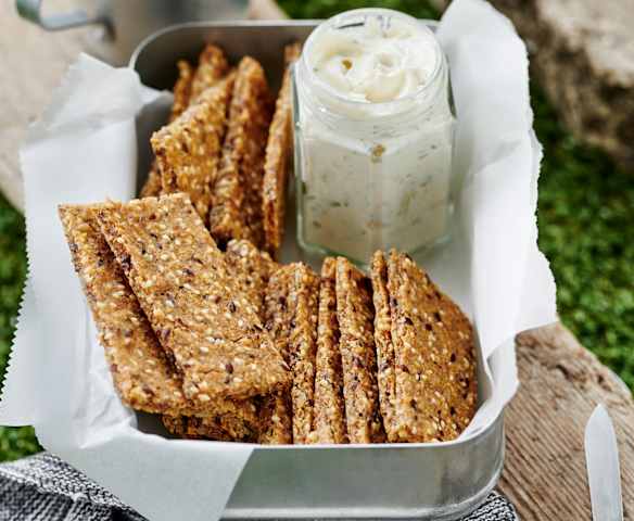 Dinkel-Knäckebrot