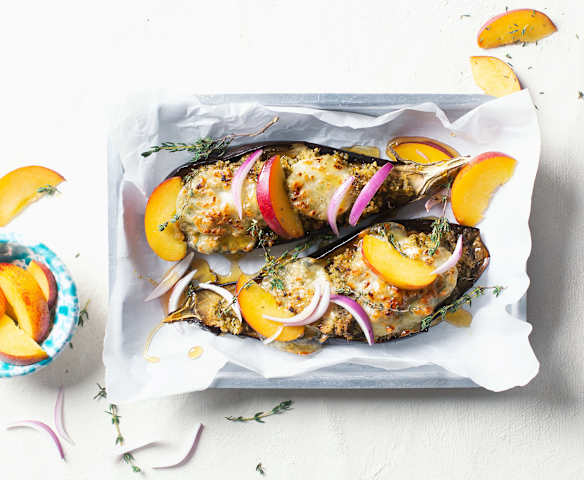 Berenjenas rellenas de cuscús