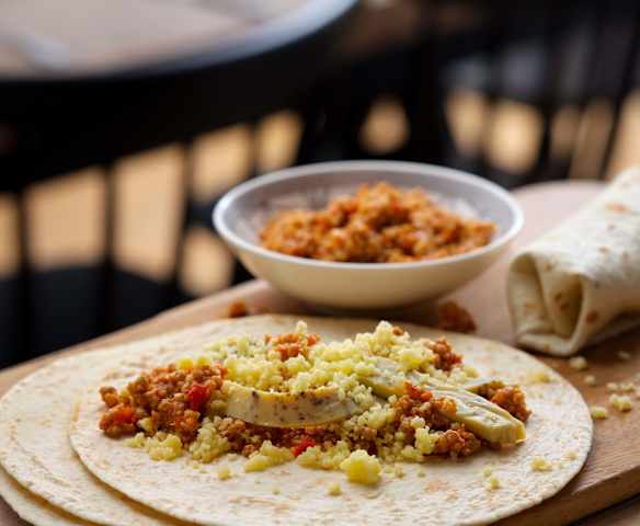 Grab and Go Breakfast Wrap Grab and Go Breakfast Wrap
