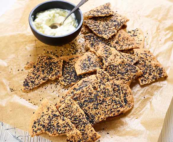 Sesam-Mohn-Cracker