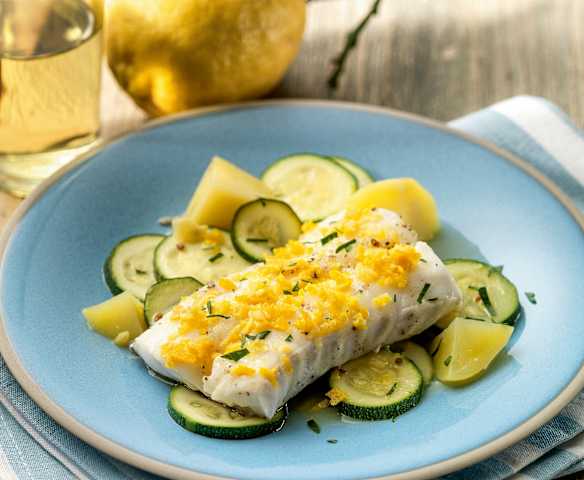 Cabillaud au beurre d'agrume