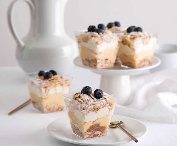 Kremówka w pucharkach