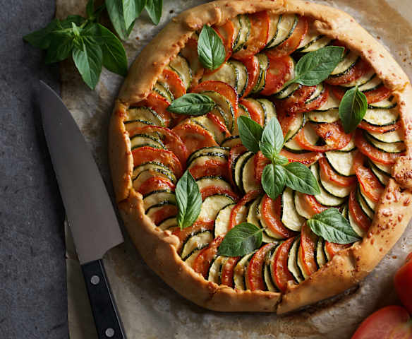 Galette de ratatouille