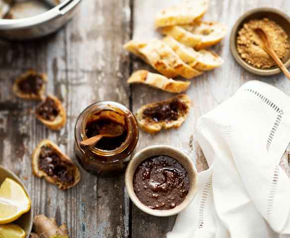 Pâte de citron et de gingembre confits