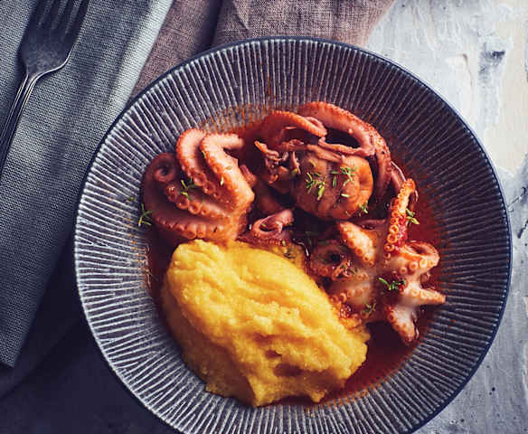 Moscardini alla busara sottovuoto