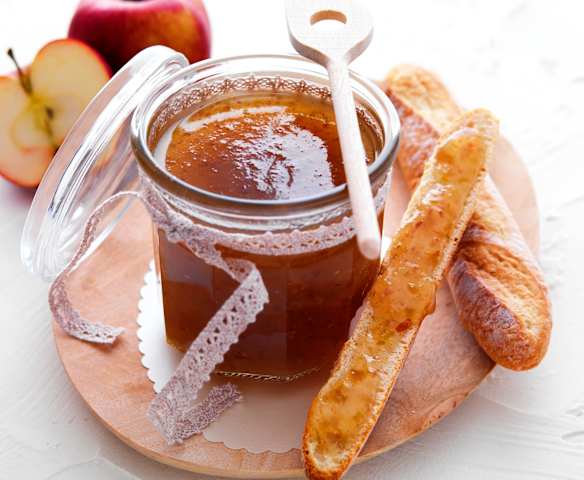 Confiture aux épluchures de pomme
