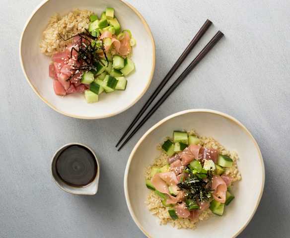 Tuna poke bowl