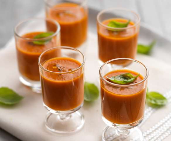 Grillet peberfrugtshots