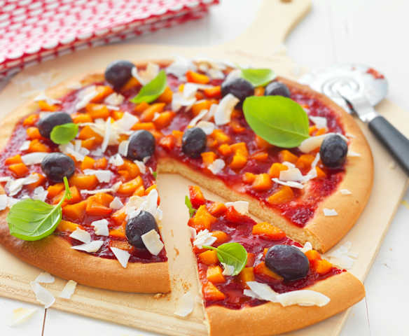 "Pizza" briochée sucrée