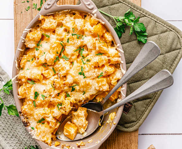 Gratin de butternut express