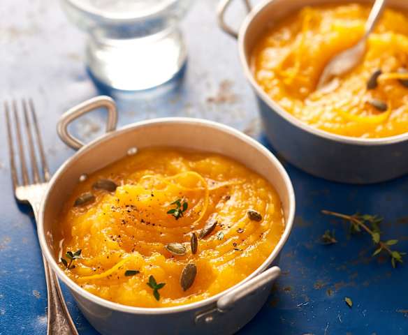 Purée potiron-orange