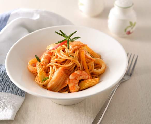 海鮮泡菜義大利麵(TM6 & TM5)