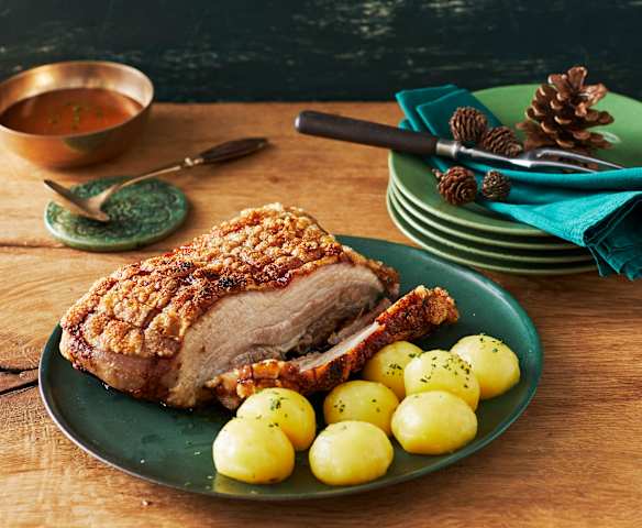 Knuspriger Schweinebauch Knuspriger Schweinebauch