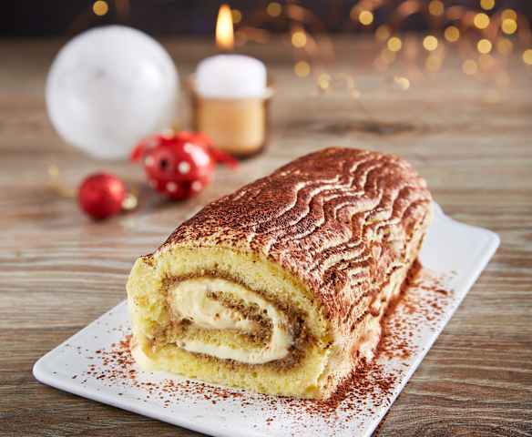 Tronchetto al tiramisù