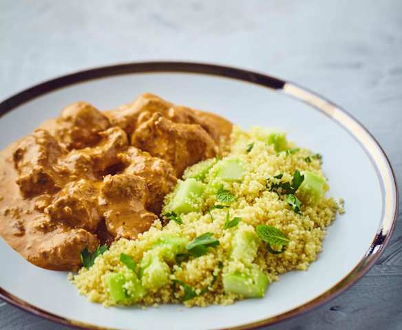 Curry di agnello a Cottura Lenta con cous cous