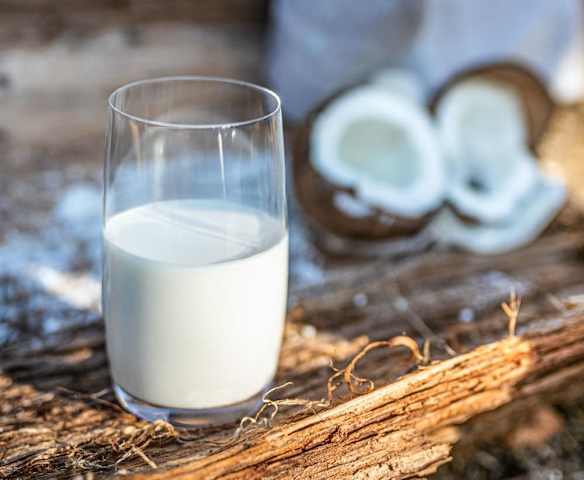 Bebida de coco "zero waste"