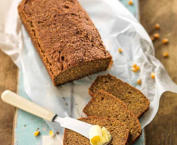 Popcorn and Buckwheat Bread