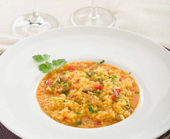 Arroz con cordero