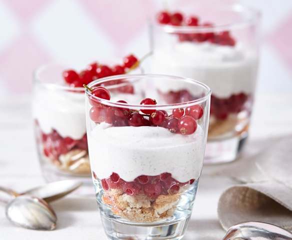 Johannisbeer-Vanille-Creme