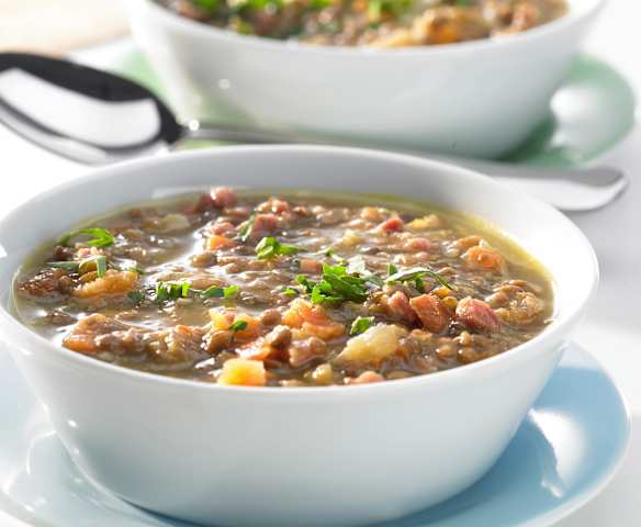 Linsen mit Balsamico