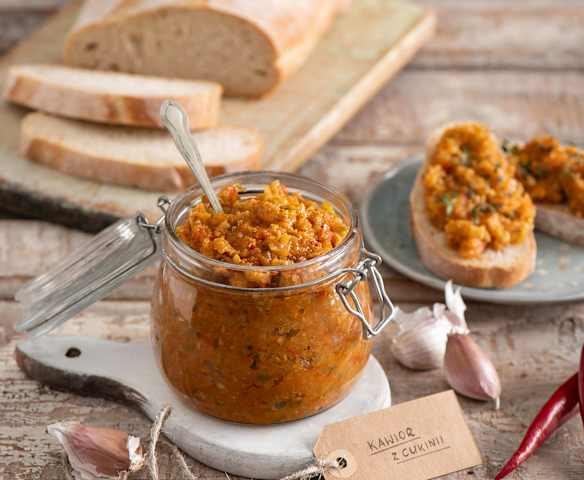 Kawior z cukinii (w słoikach na zimę)