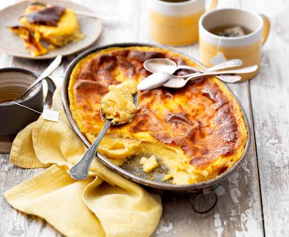 Flan au potiron et aux pommes