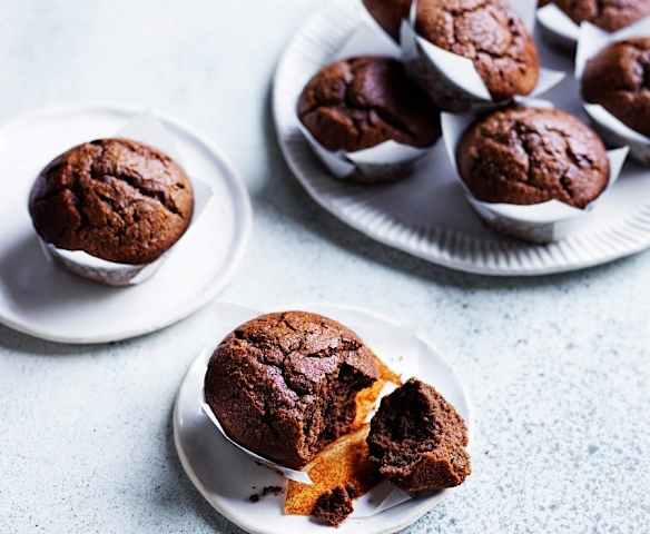 Chocolate mud muffins (gut health) Chocolate mud muffins (gut health)