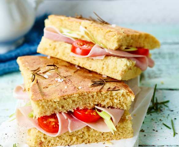Kichererbsen-Focaccia Kichererbsen-Focaccia