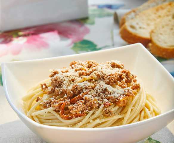 Espagueti a la boloñesa