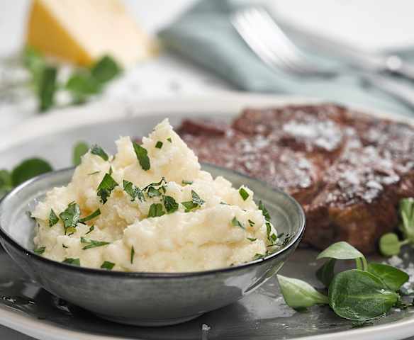 Celerové pyré s blaťáckým zlatem