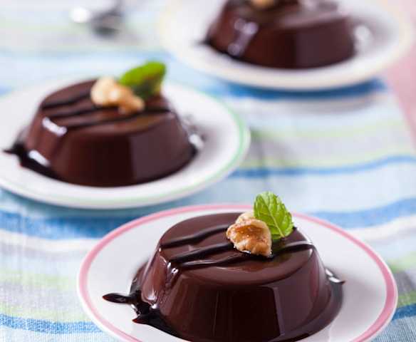 巧克力帽子布丁
