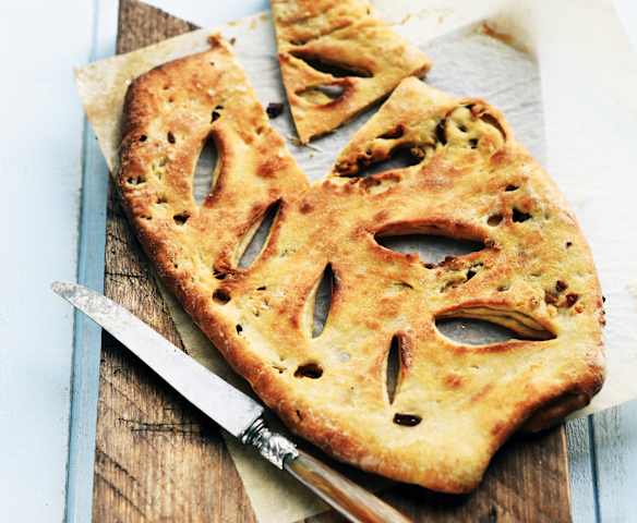 Fougasse aux grattons