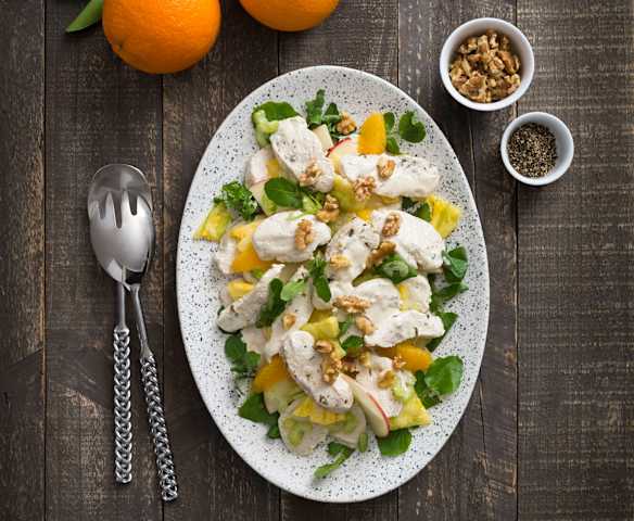 Chicken Waldorf salad