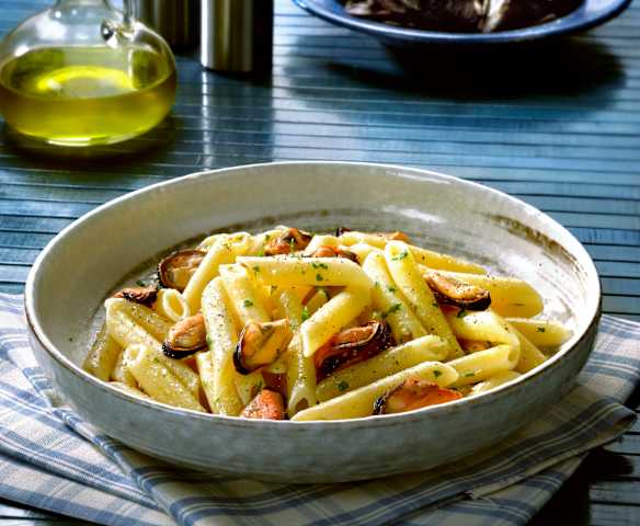 Penne con le cozze