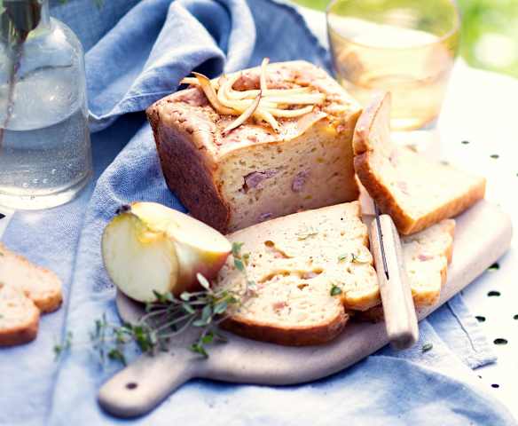 Cake pomme-lardons Cake pomme-lardons