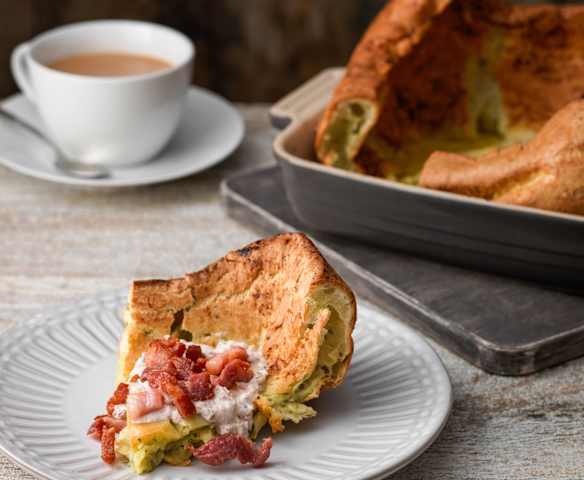 Baked Pancake with Bacon (Pannukakku)