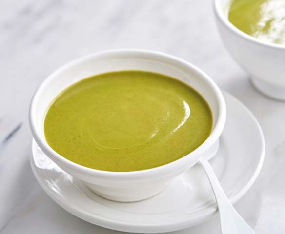 Creme de coentros sem batata