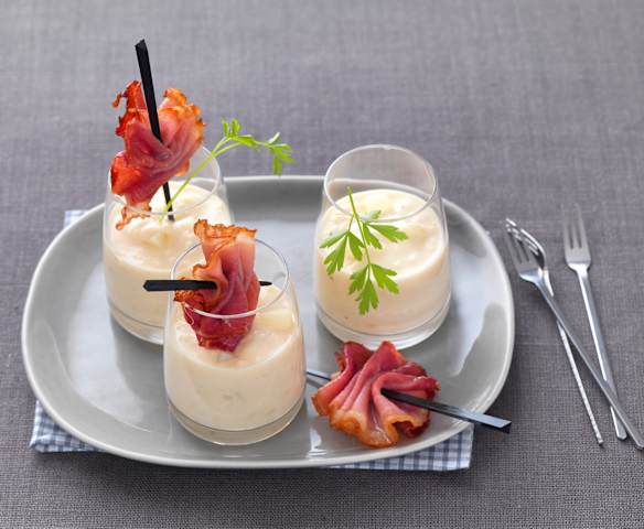 Crème parmentière au saint-marcellin