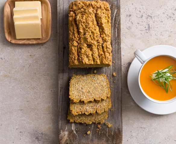 Pumpkin, Carrot and Herb Bread