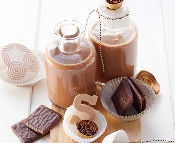 Schoko-Minz-Likör