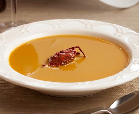 Crema de cangrejo