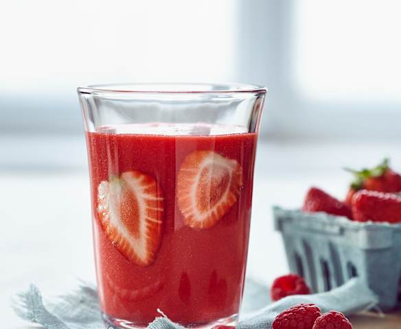 Erdbeer-Himbeer-Smoothie