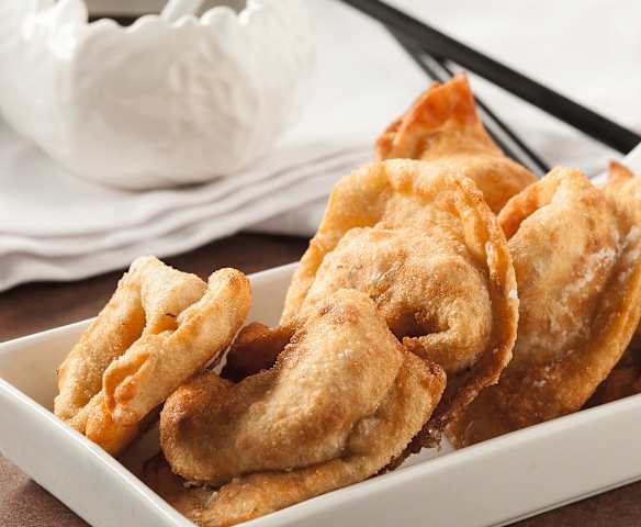 Wan Tans (frittierte Teigtaschen) Wan Tans (frittierte Teigtaschen)