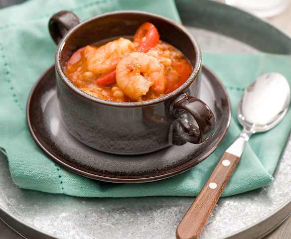 Gulasz z ryb i owoców morza