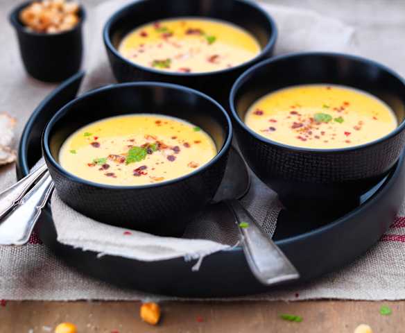 Velouté de potiron à la cannelle