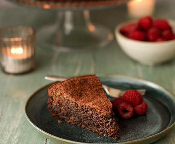 Torta Caprese, azaz Csokitorta Capri szigetéről