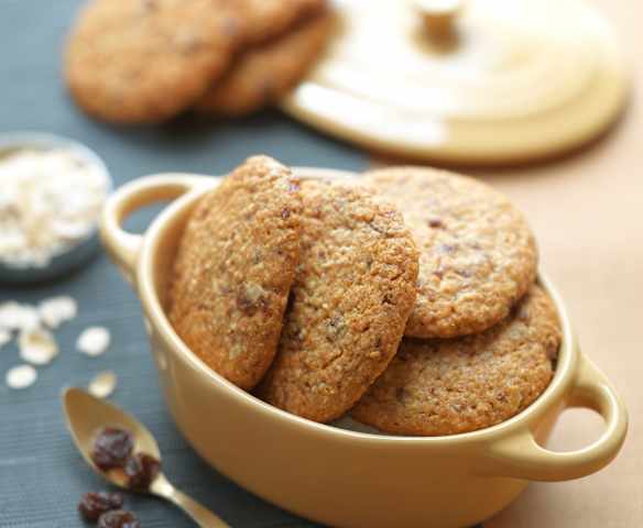 葡萄干燕麦饼干