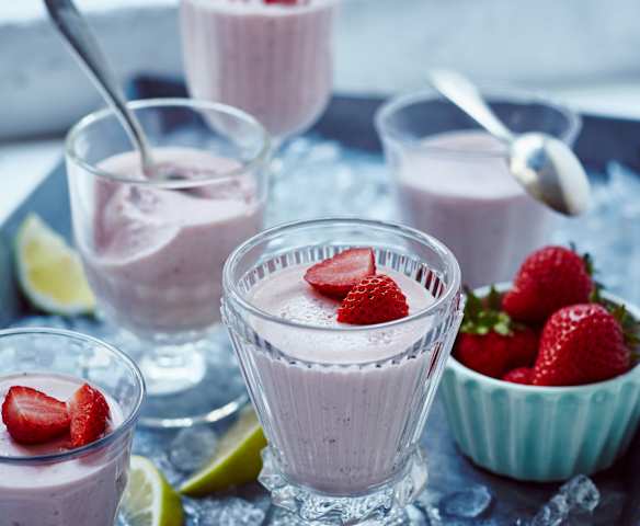 Mousse fragole e limone