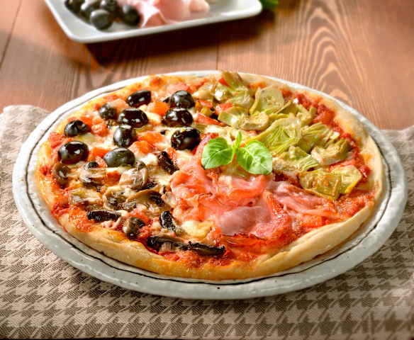 Pizza cuatro estaciones